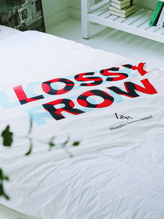 Lossy Row Fabric Poster C-02