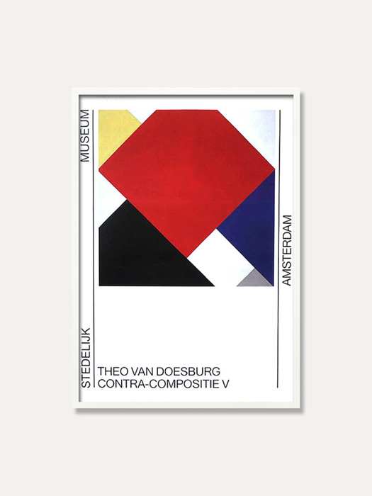 [테오 반 되스버그] Theo van Doesburg ? Contra Compositie(액자포함) 59.5 × 84 cm