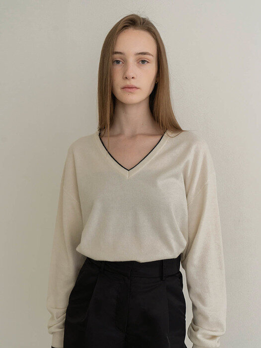 Viscose Pullover - Ivory