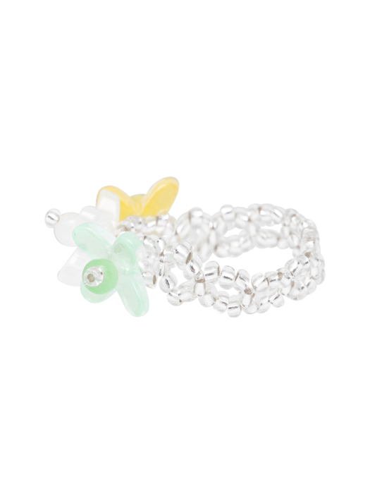 Candy Flower Beads Ring (Mix)