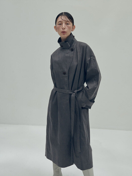 Classic Trench Coat_Charcoal [YC39807_CH]