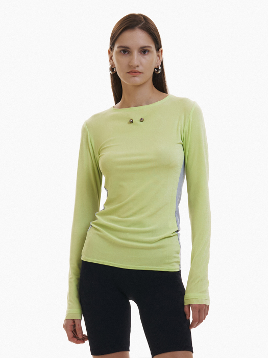 Yuppie Top (Lime)