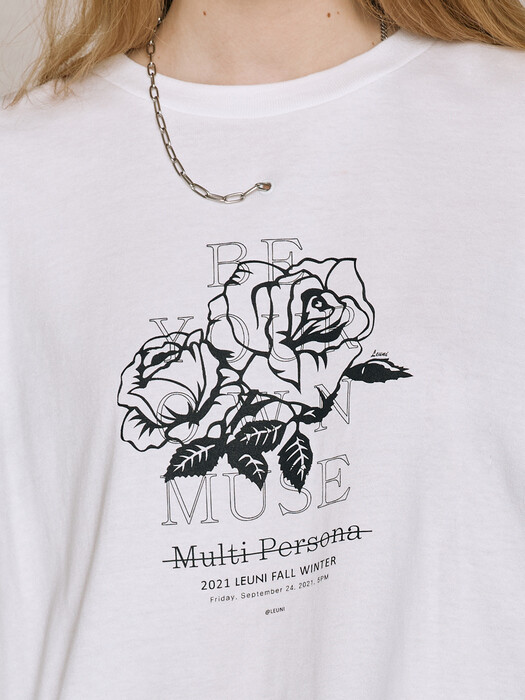 Multi Persona Theme T-shirts_White