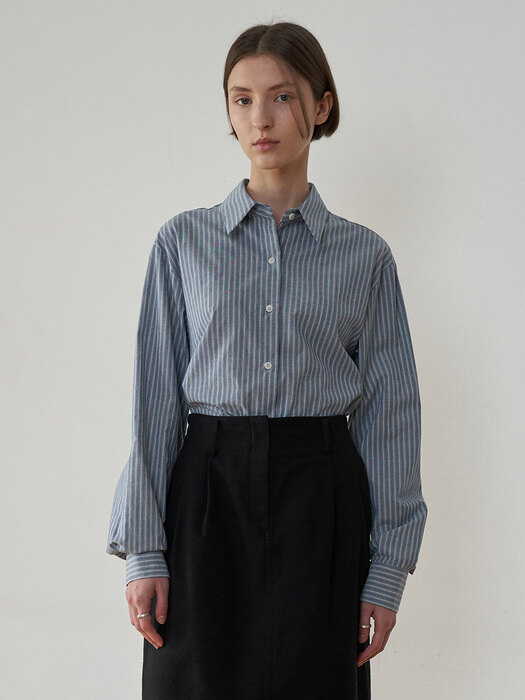 Alternative Stripe Shirts - Navy