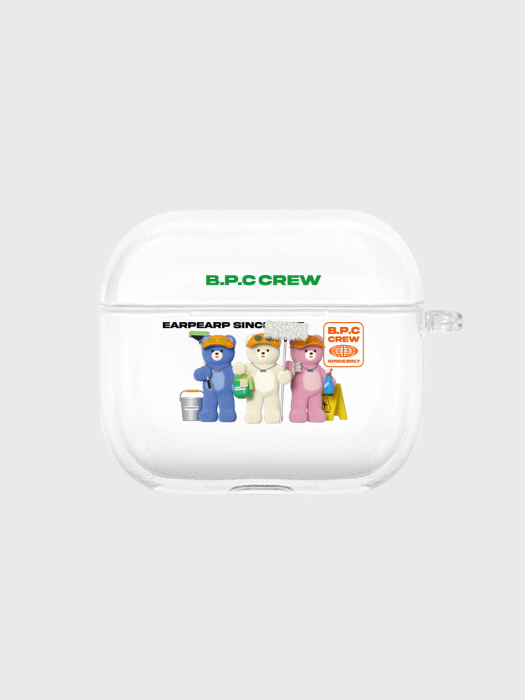 CLEANER BPC CREW(에어팟3-클리어하드)