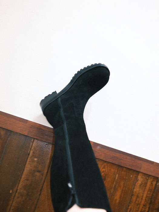 [단독]Jenny Long Boots / Y.08-B28 / BLACK SPLIT