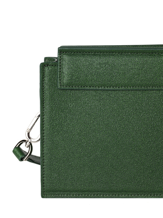 PAGES mulberry cross-body bag - dark green