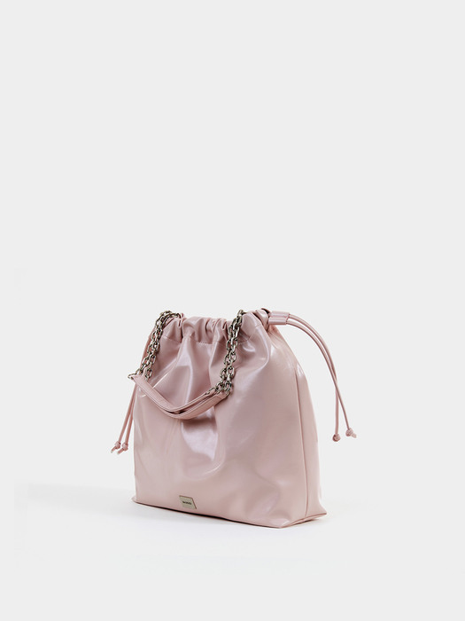 CH. TRAWSTRING BAG, PINK