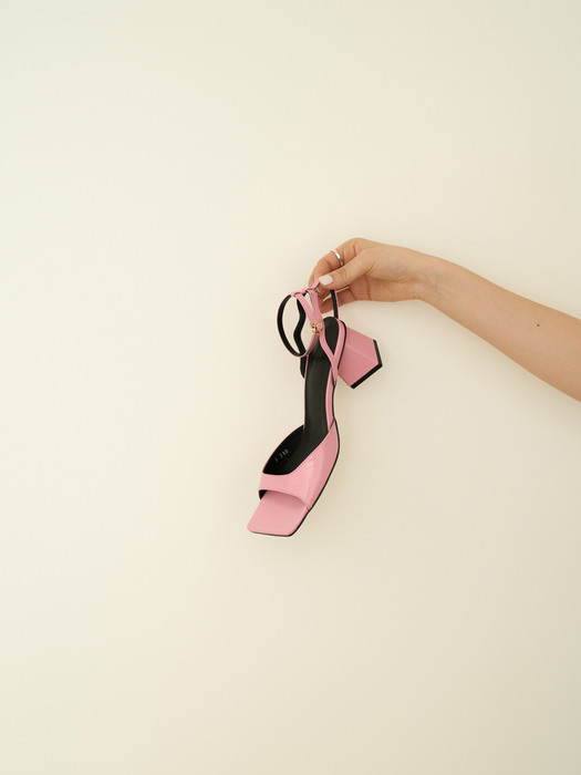 Simple Strap Sandal - Pink (5cm)