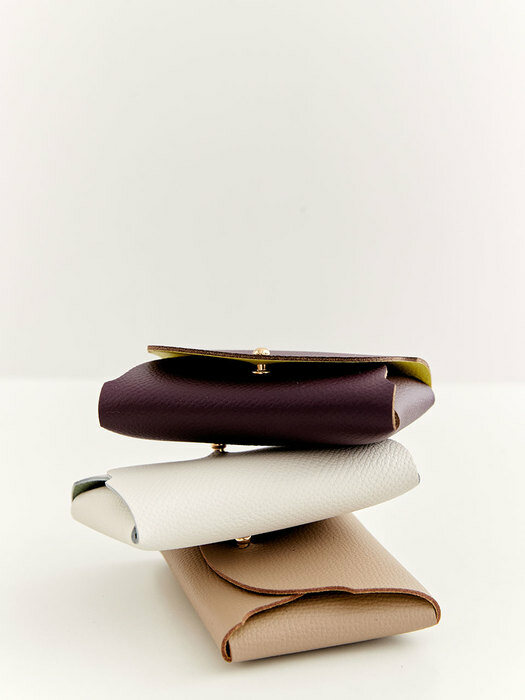 Soap Card Wallet_Plum