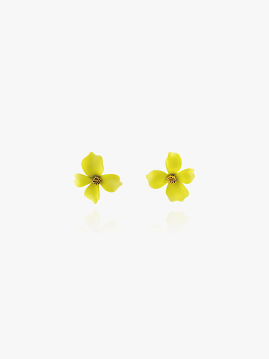 Pin Flower Earrings