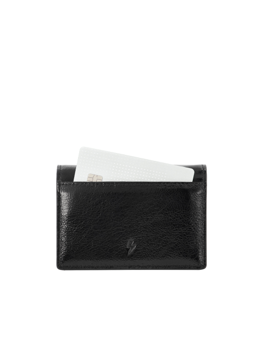 Easypass Amante Card Wallet With Chain Glossy Black