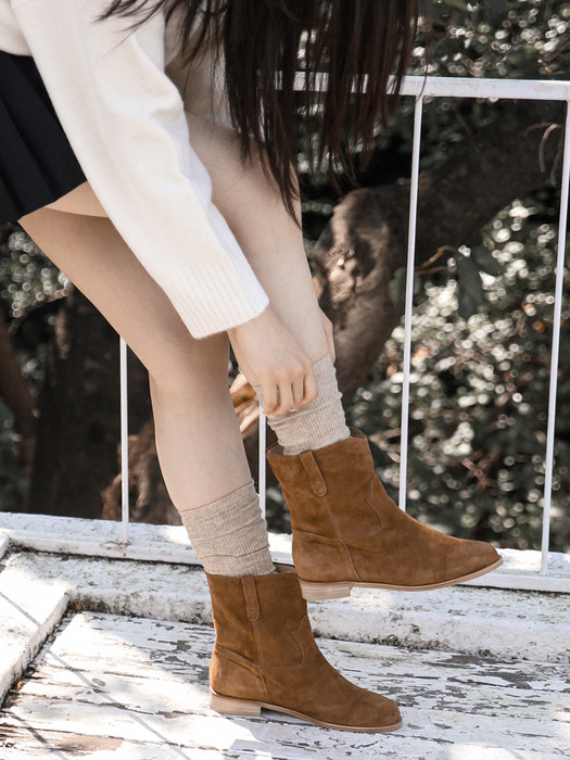 NO. Margaret Ancle Boots _ Brown S