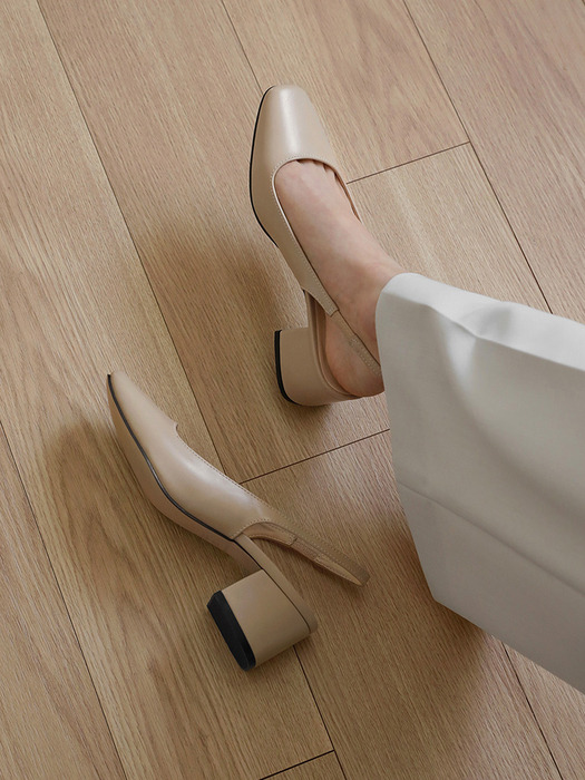 머웬 슬링백 미들힐 (2.5/5cm)