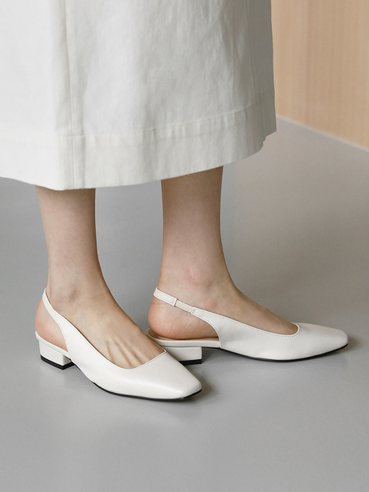 머웬 슬링백 미들힐 (2.5/5cm)