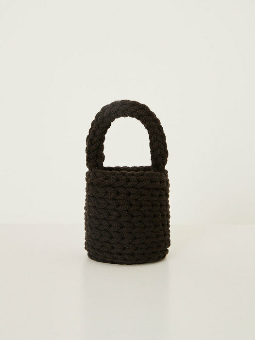 Black Micro Knots Bag