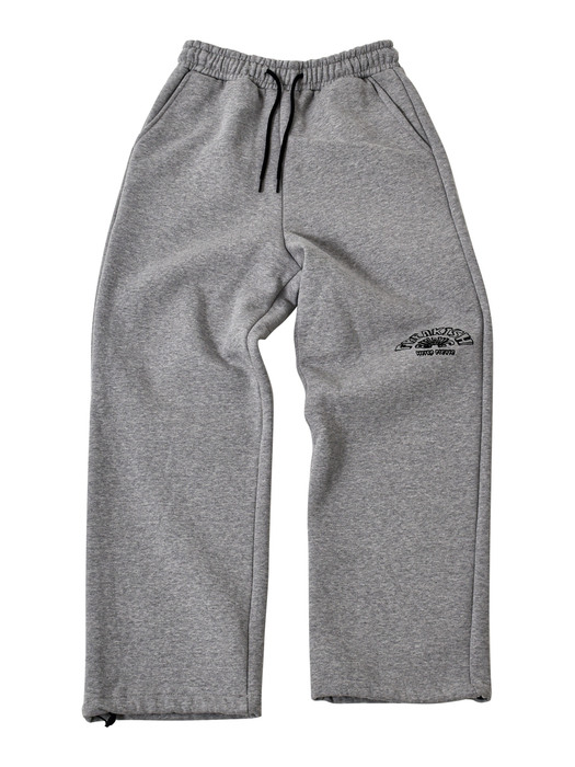 WEIRD SEMICIRCLE SWEATPANTS (MELANGE)