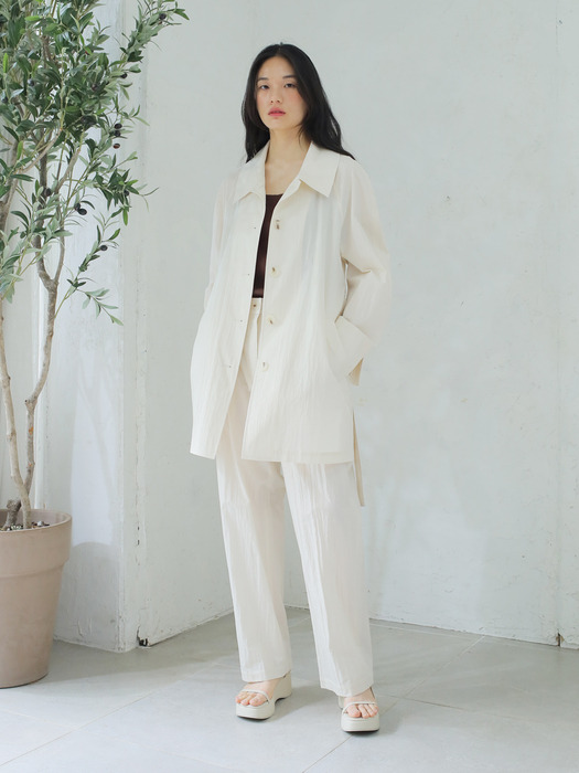 SUMMER RAGLAN COAT / CREAM