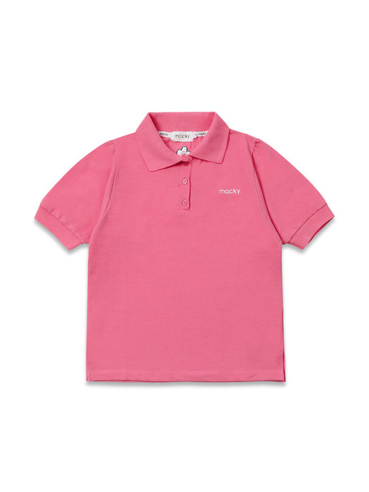 ria puff T-shirt pink