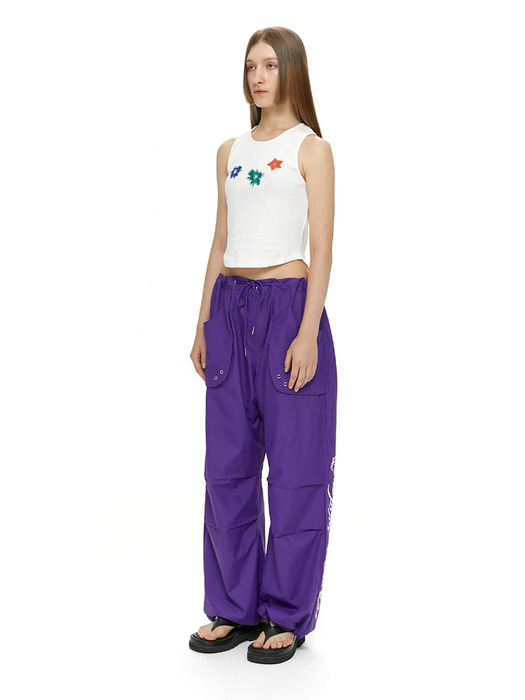 PARACHUTE PANTS / PURPLE