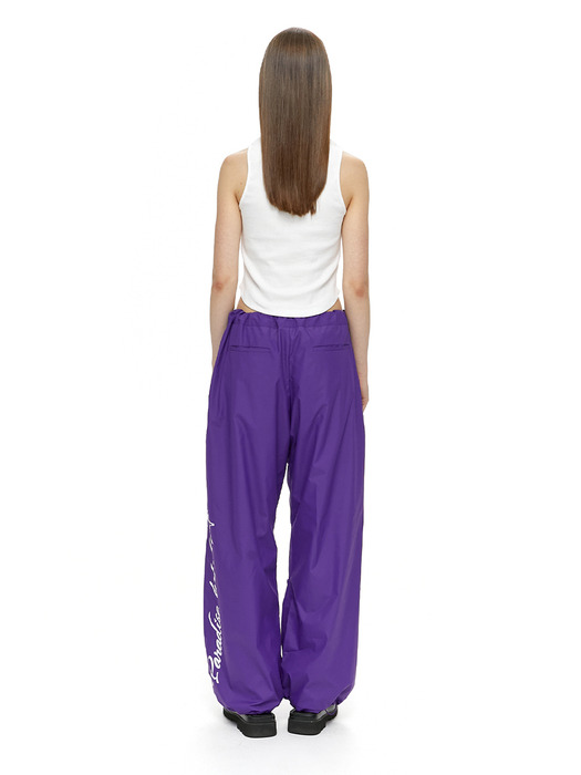 PARACHUTE PANTS / PURPLE