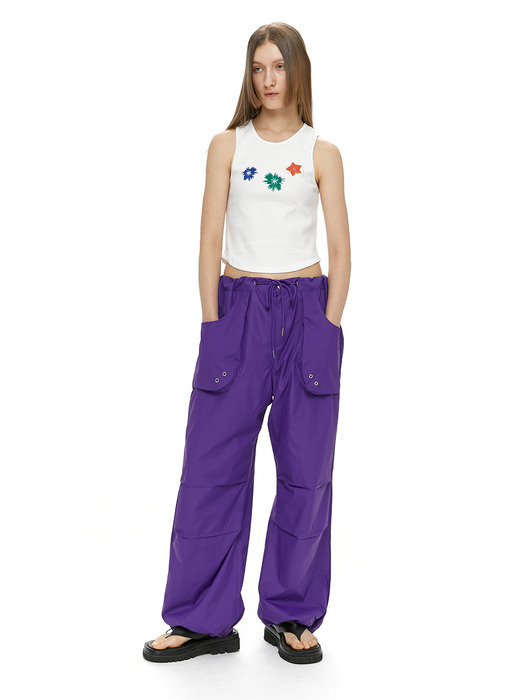 PARACHUTE PANTS / PURPLE