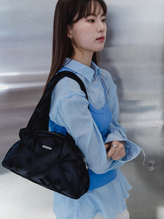 [포이에]heart bowling bag_black [W CONCEPT]