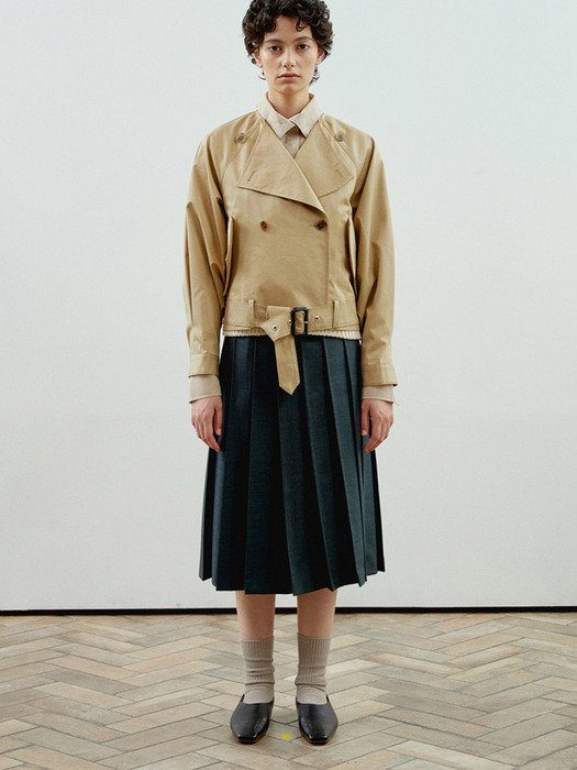 Trench Cropped Jacket
