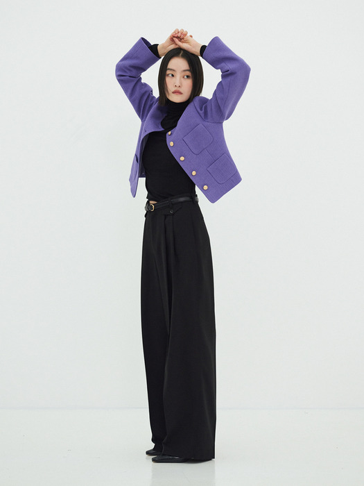 Lucy Basic Trousers (Black)