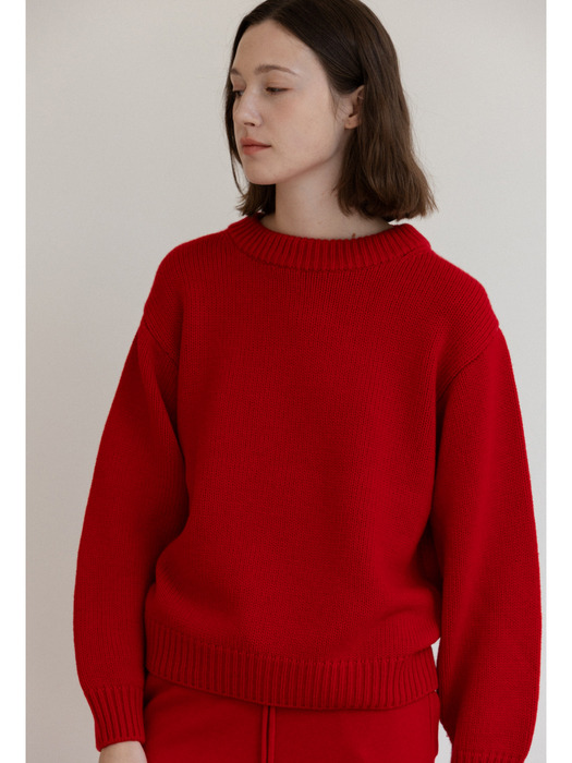 Cozy Sweater (Red)