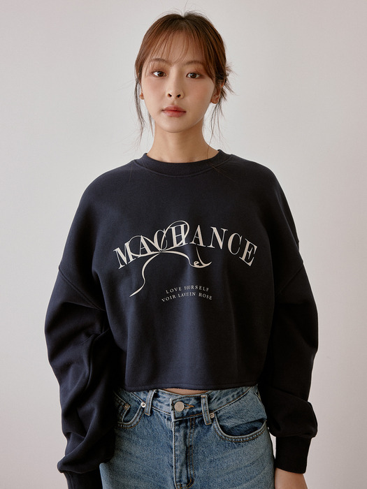 Machance crop mtm (navy)