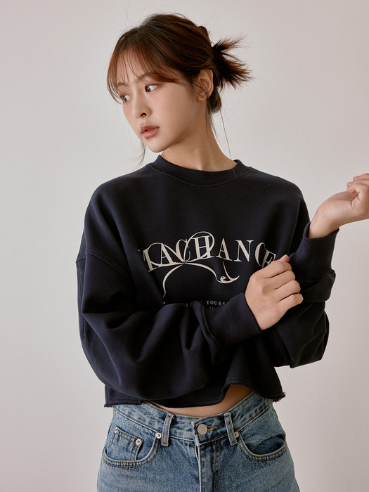 Machance crop mtm (navy)