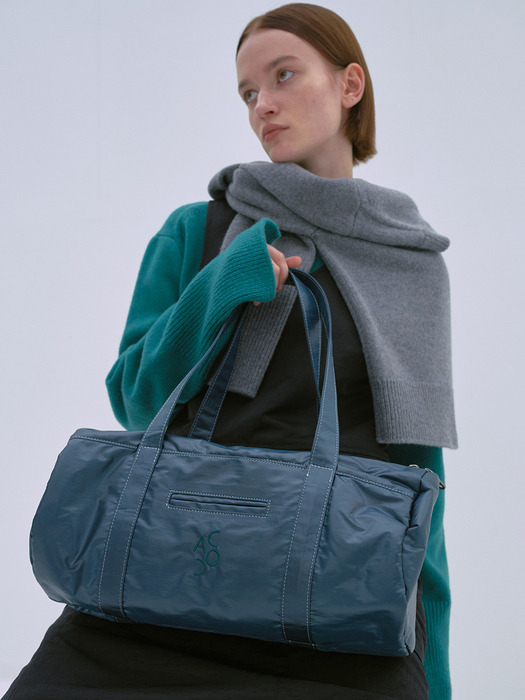 Stitch Large Duffle Bag_Green