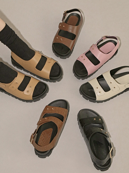 [단독]1750 Eliget Strap Sandals-6color