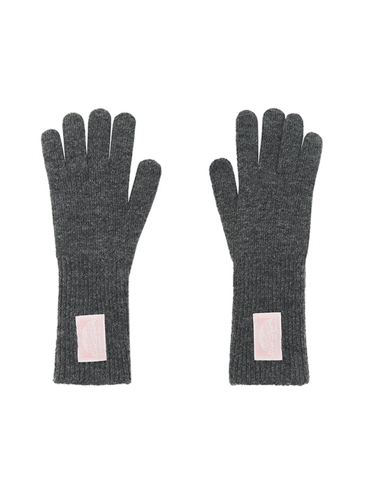 [선물포장] Killiman wool gloves - Sisi Charcol