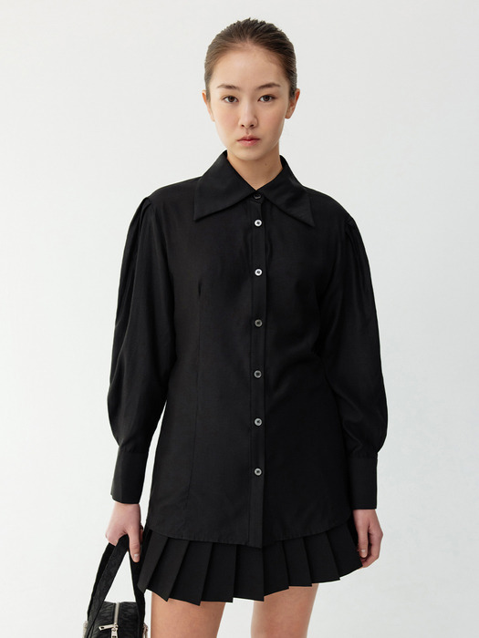 DELICATE SLIM SHIRT_TT4S101BK