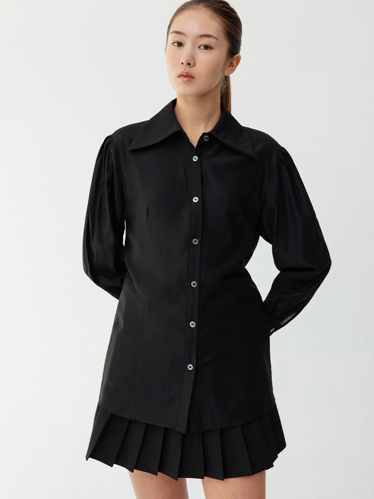 DELICATE SLIM SHIRT_TT4S101BK