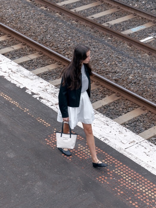 dear bag (tote) - black