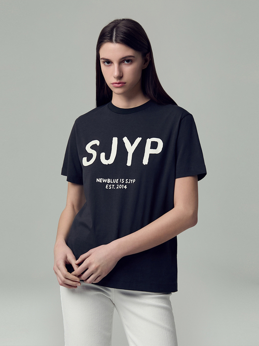 (PW2E3TTO616WDG) SJYP 타이포 티셔츠