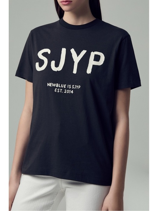 (PW2E3TTO616WDG) SJYP 타이포 티셔츠