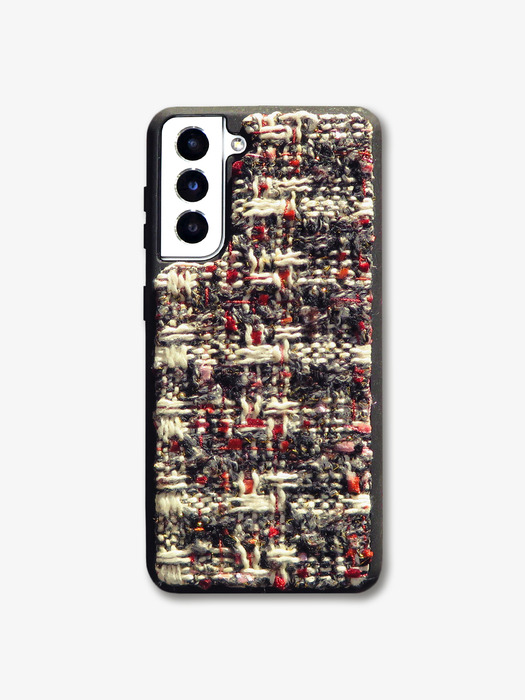 TEXTILE PHONE CASE [GREY]