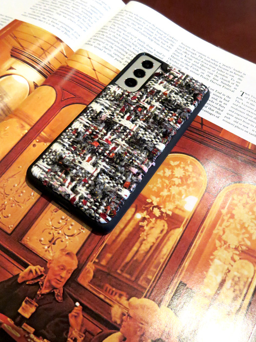 TEXTILE PHONE CASE [GREY]