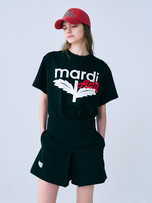 T-SHIRT ACTIF BLOOMMARDI_BLACK RED