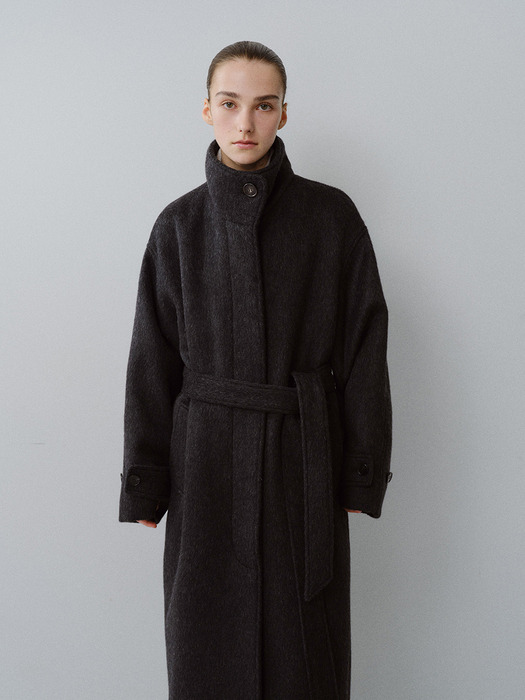 TFW YAK WOOL HIGH NECK COAT_2COLORS