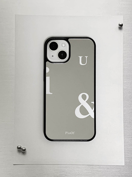 Words Bumpur mirror phone case