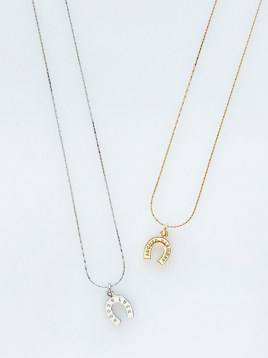 Mini Horseshoe Necklace / 2color