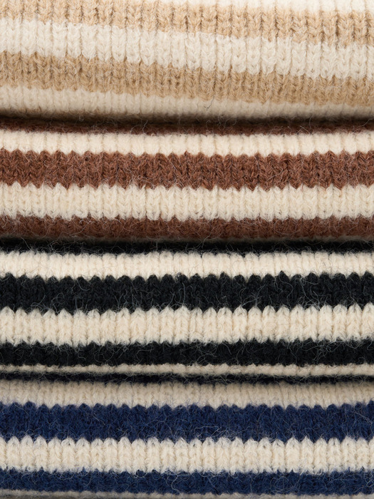 Pete stripe muffler_3 colors