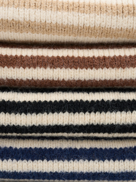 Pete stripe muffler_3 colors