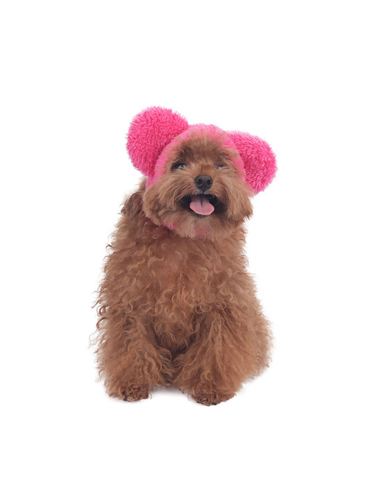 Pink Bear Hat