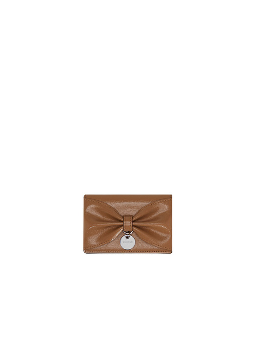 Toque Balaca Card Wallet (토크 발라카 카드지갑) Caramel Brown